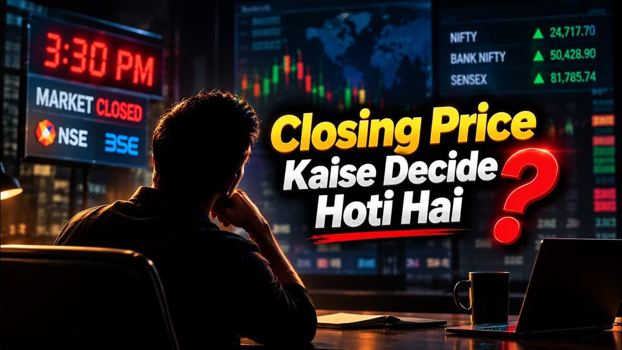 Closing Price Kaise Decide Hoti Hai? | SEBI CAS Explained